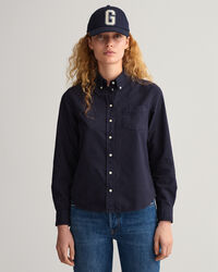 Regular Fit Garment-Dyed Oxford Shirt