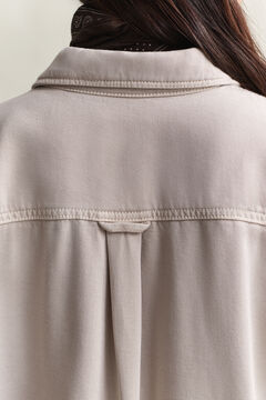 Denim Twill Ranger Shirt — CLAY BEIGE 3