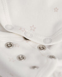 Baby Star & G Printed Bodysuit