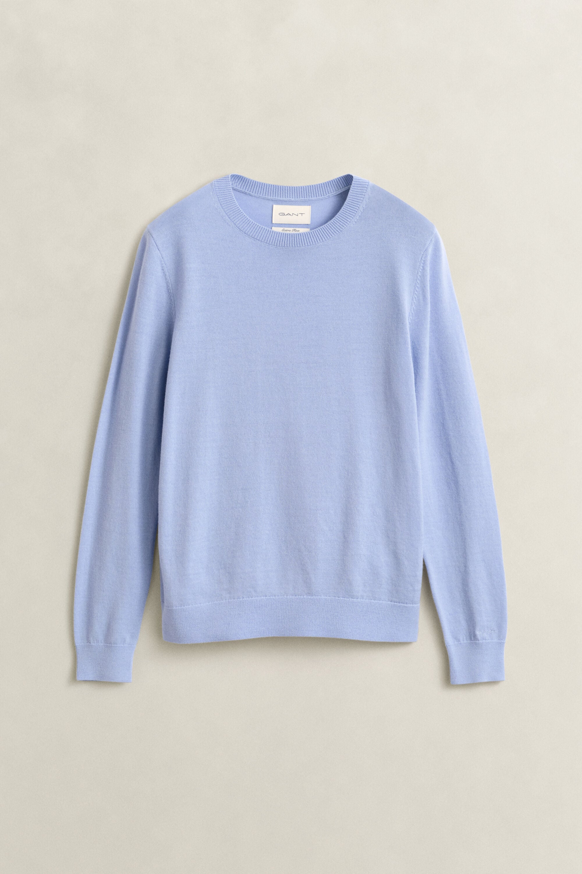 Extra Fine Merino Wool Crew Neck Sweater