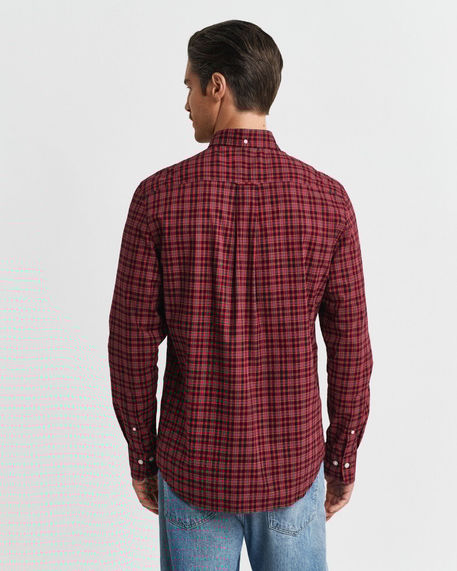 Regular Fit Classic Checked Poplin Shirt