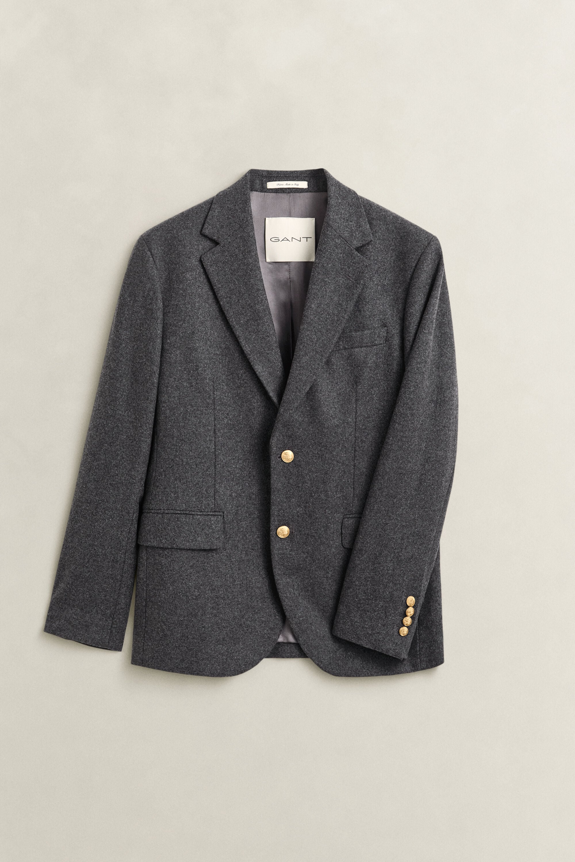 Classic Flannel Wool Club Blazer