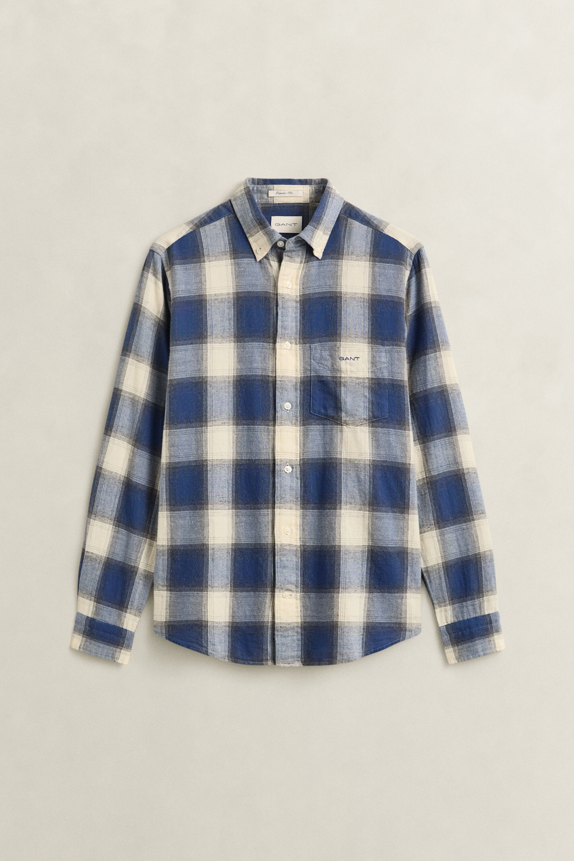 Checked Windblown Flannel Shirt
