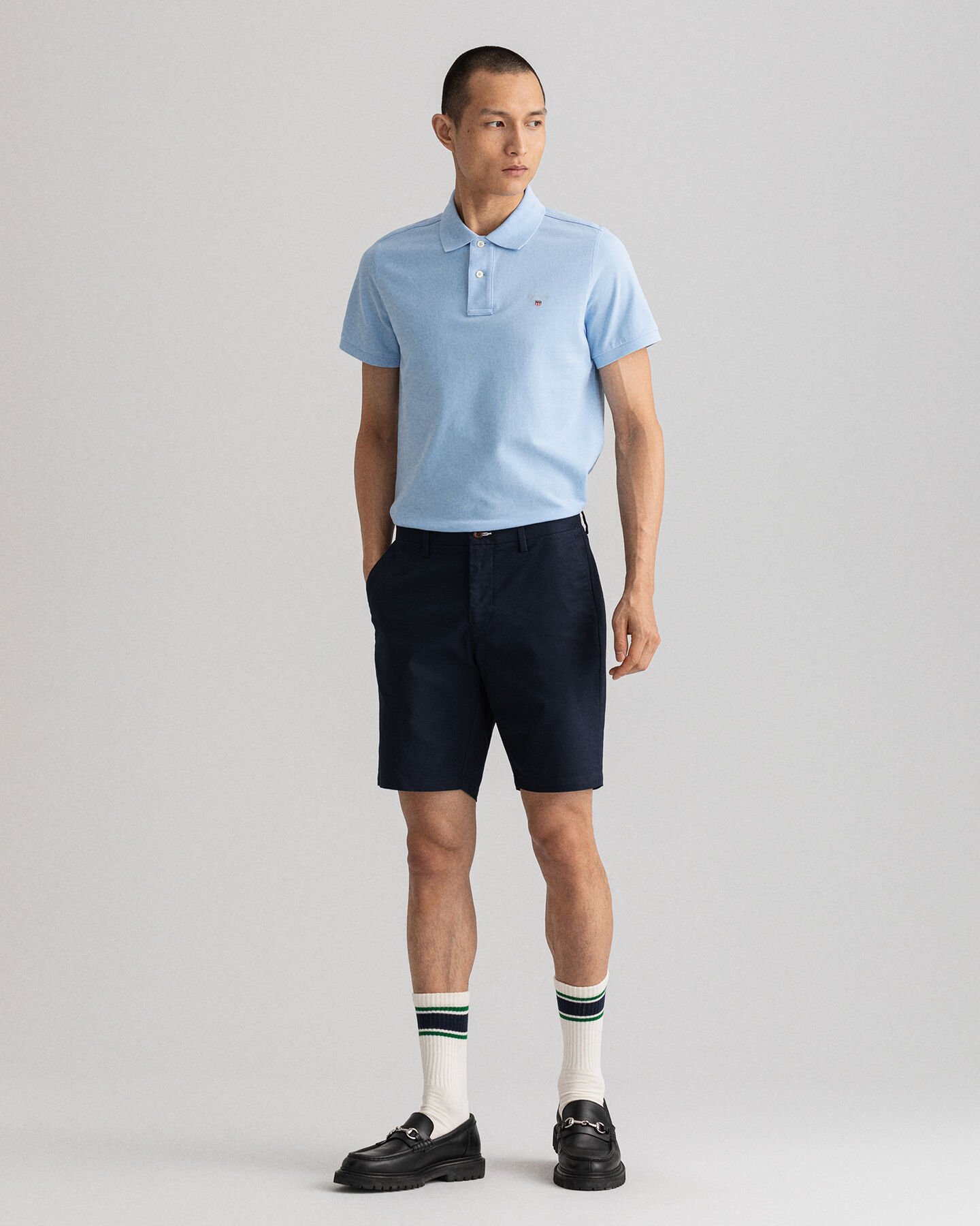 Hallden Slim Fit Tech Prep&trade; Shorts