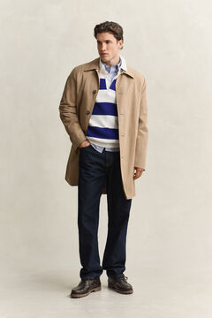 Striped Cotton Merino Rugger — CREAM 5