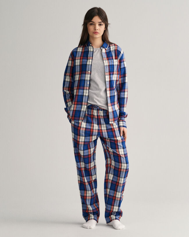 Teens Multi Checked Pajama Pants
