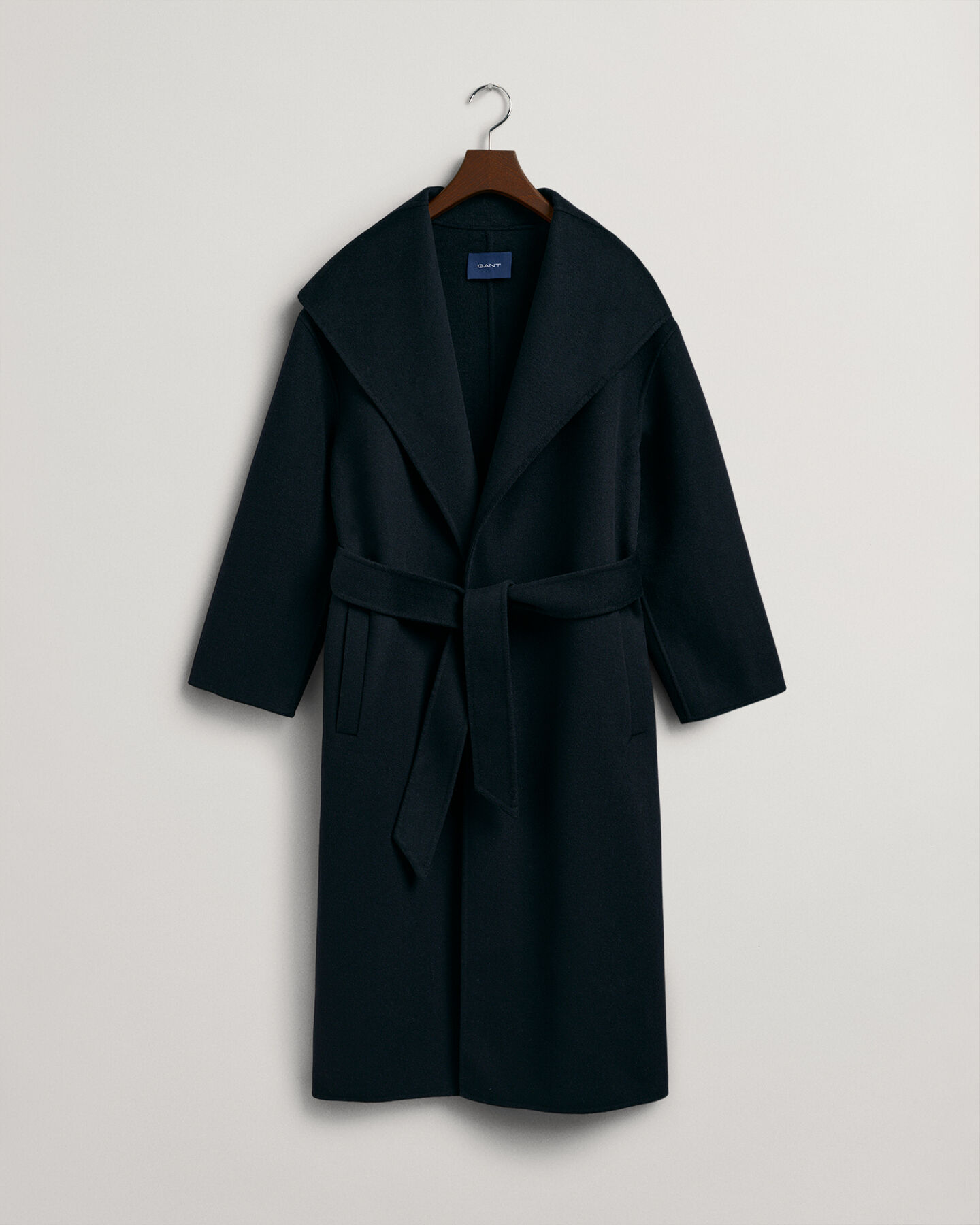 Handstitched Belted Coat