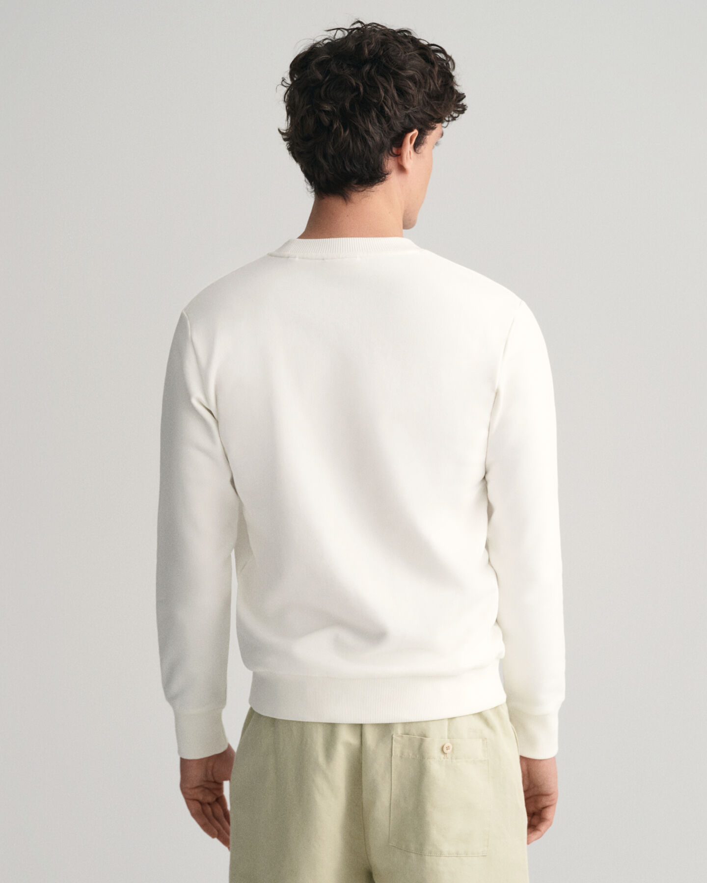 Tonal Shield Crew Neck Sweatshirt