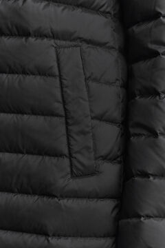 Light Down Coat — BLACK 5