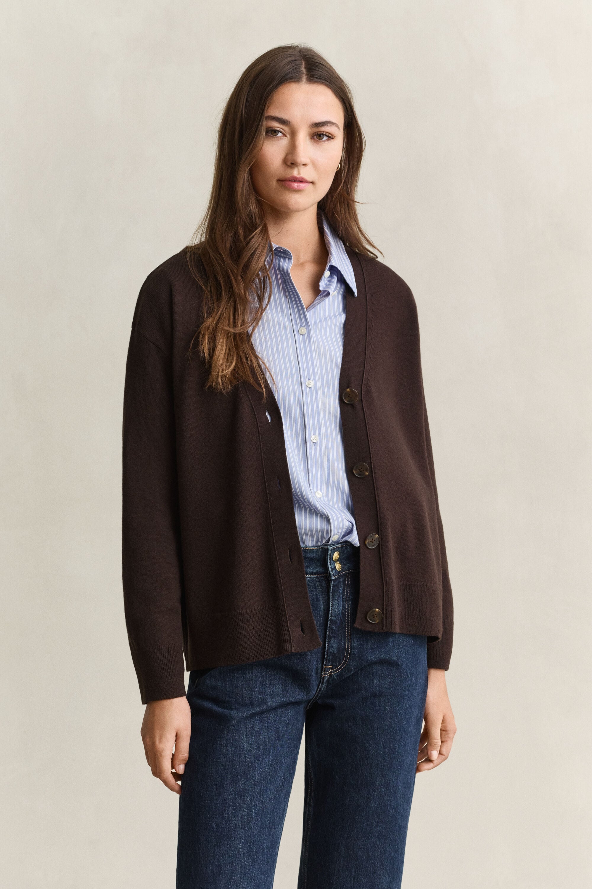 Superfine Lambswool Cardigan