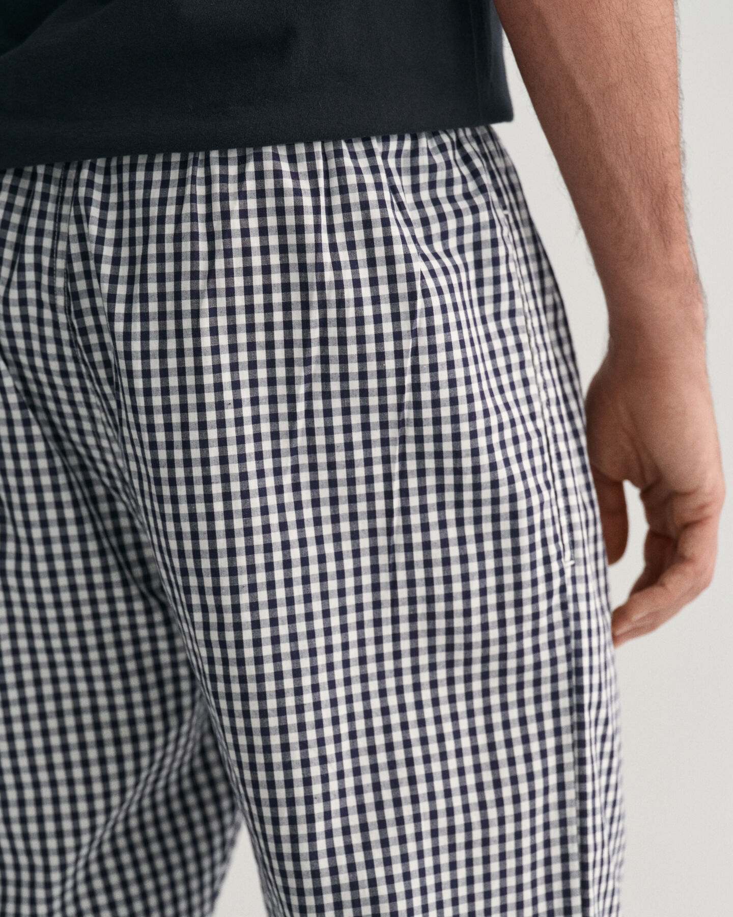 Gingham Checked Pajama Pants