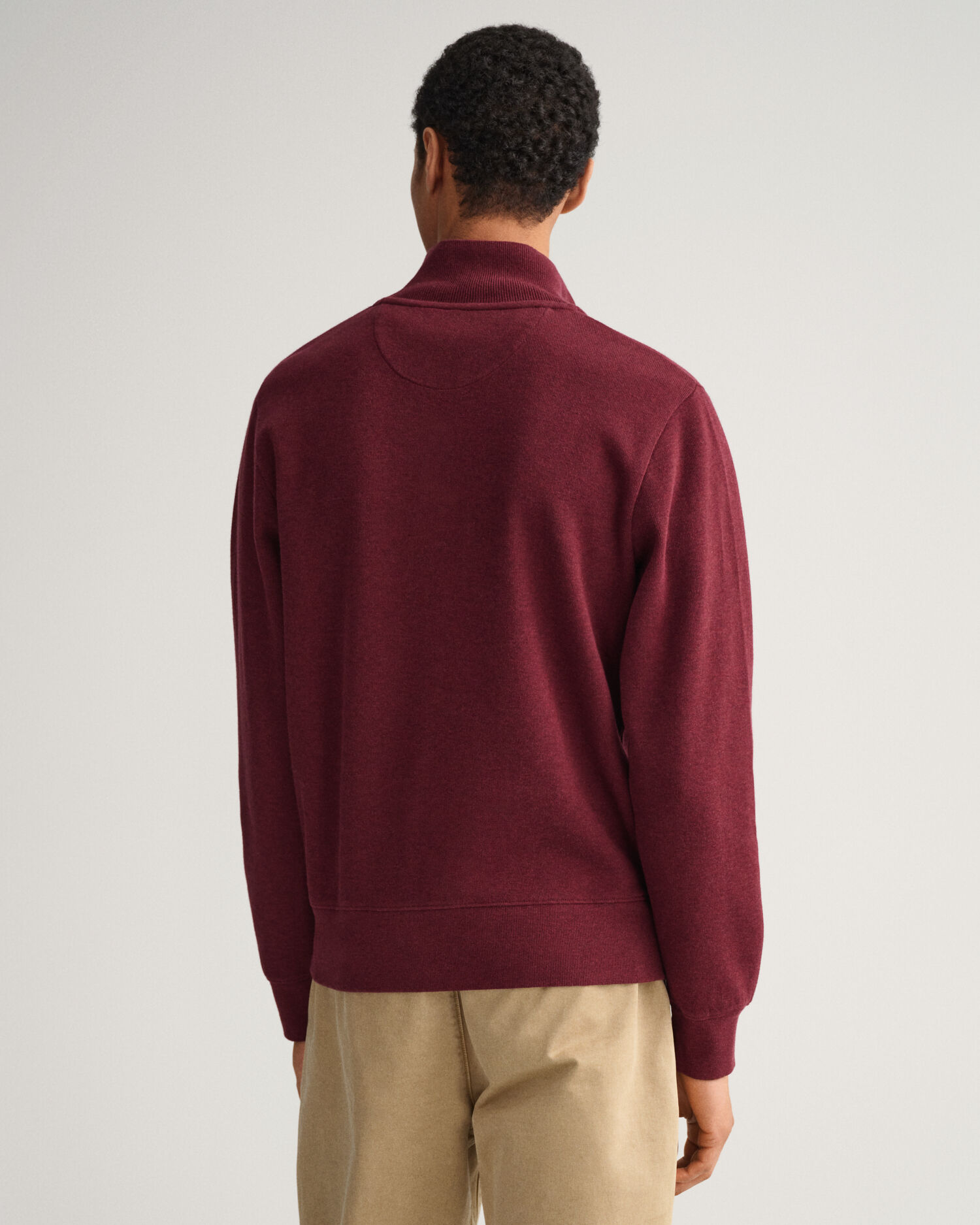 Gant half zip 2025 sacker rib sweater