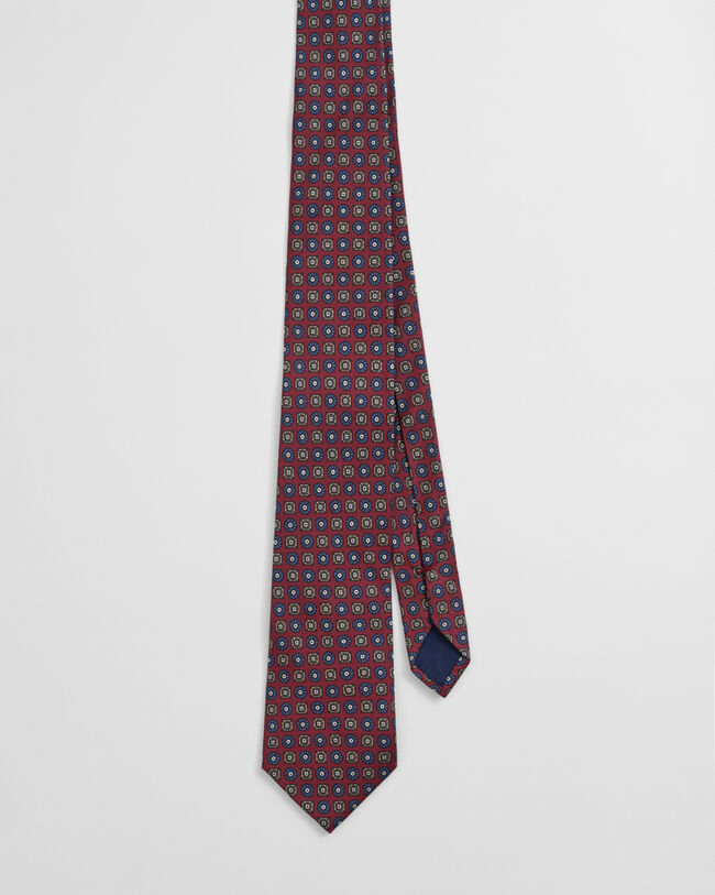 Foulard Print Tie