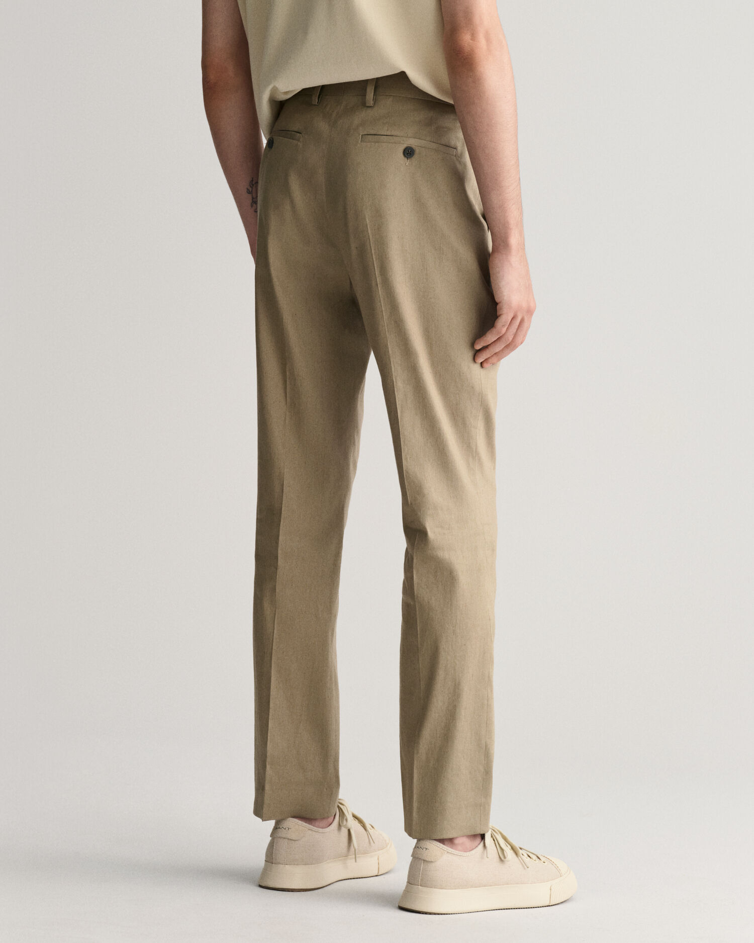 Buy Ruggers Men Brown Slim Fit Solid Chinos - Trousers for Men 6960636 |  Myntra