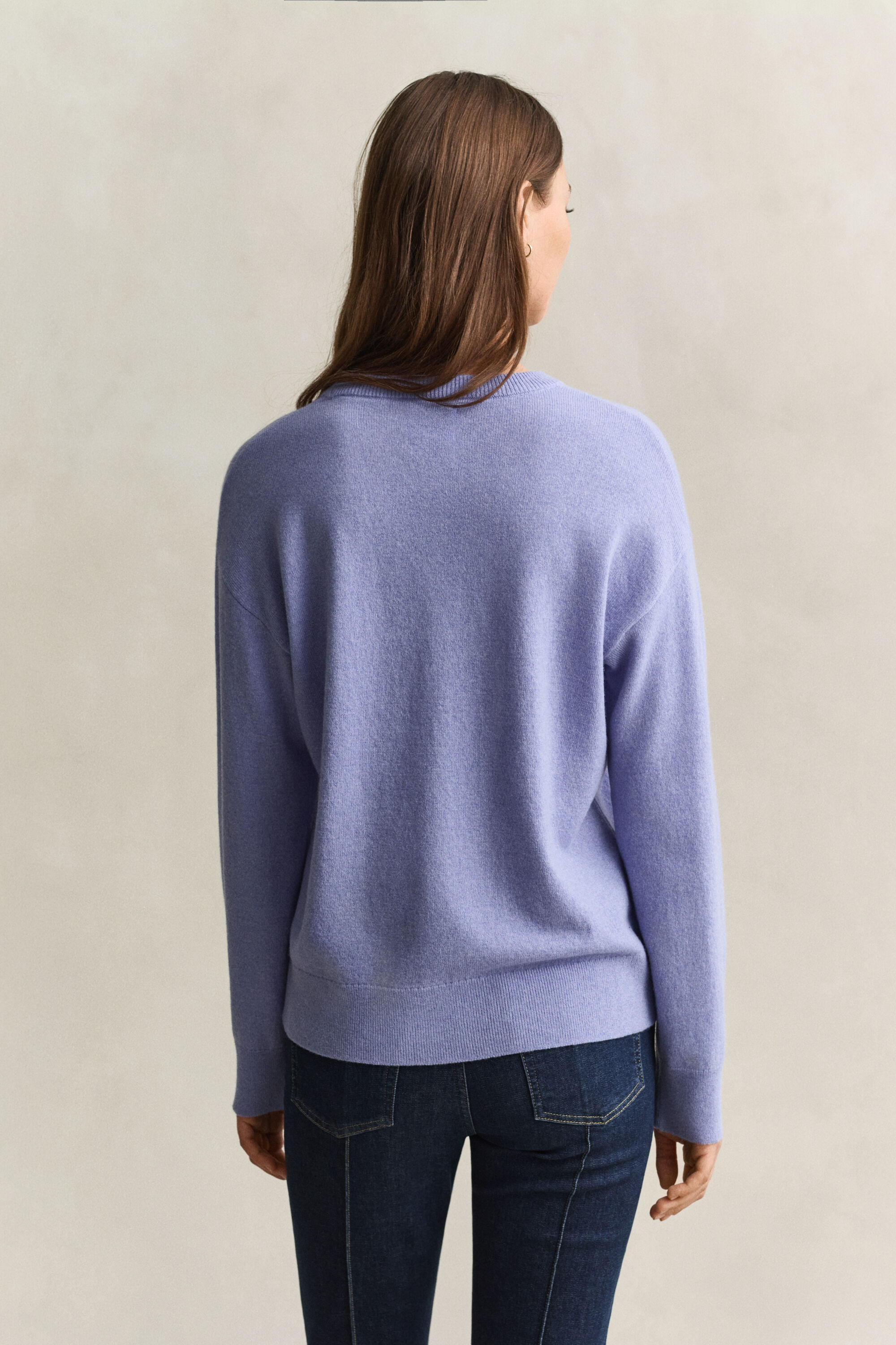 Superfine Lambswool Crew Neck Sweater