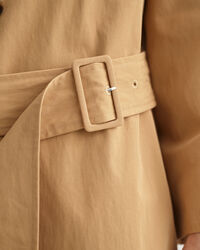 Cotton Blend Car Coat