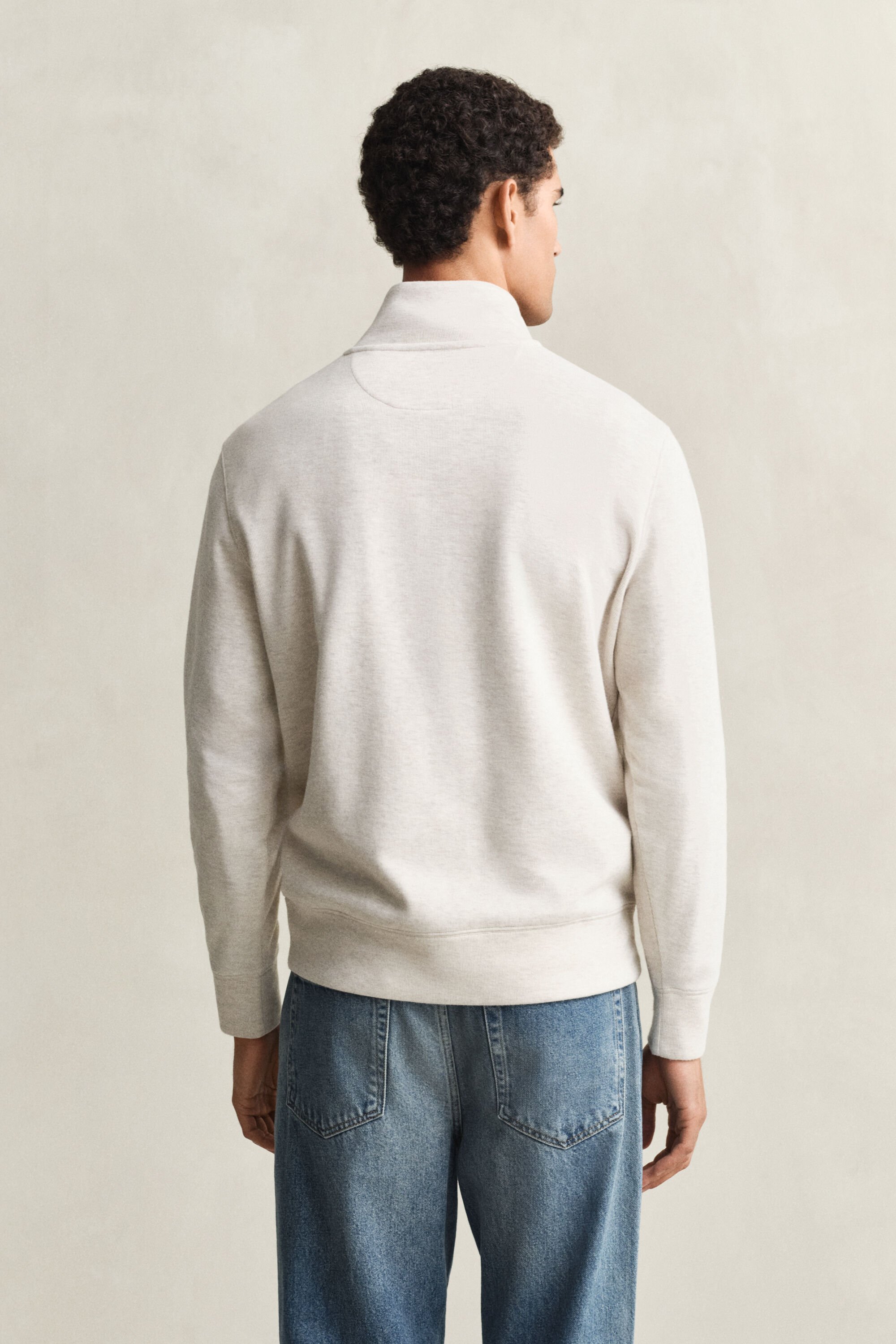 Sacker Rib Half-Zip Sweatshirt