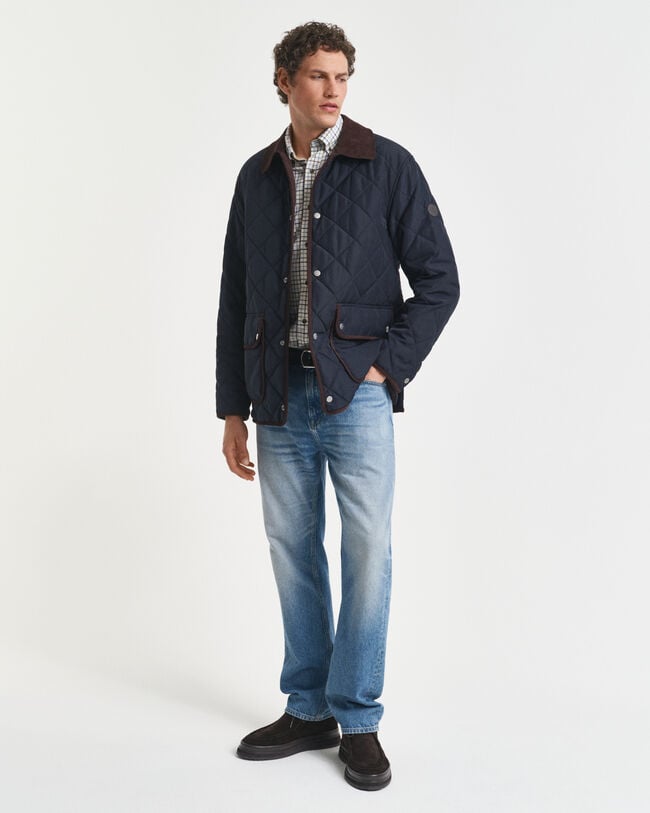 Regular Fit Tattersall Checked Twill Shirt