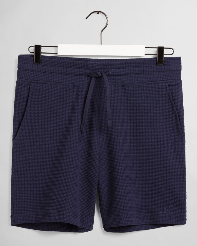 Pure Prep Waffle Sweat Shorts