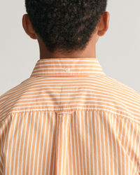 Teens Shield Striped Poplin Shirt