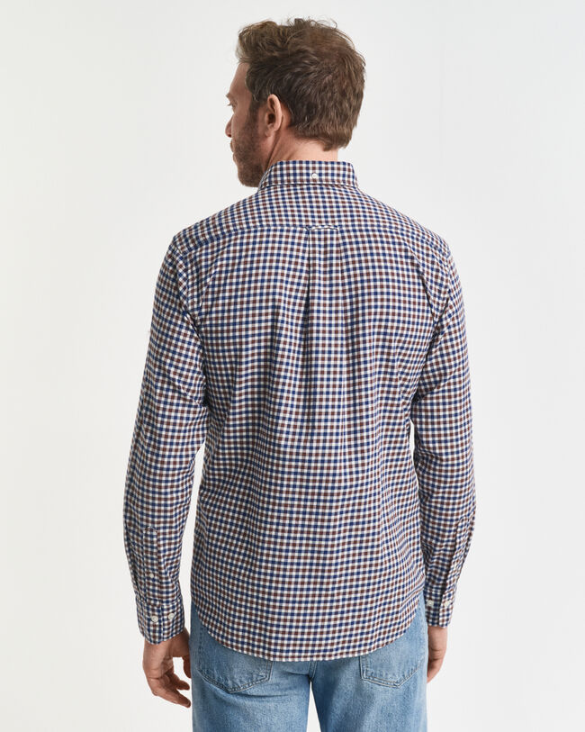Regular Fit Gingham Twill Shirt