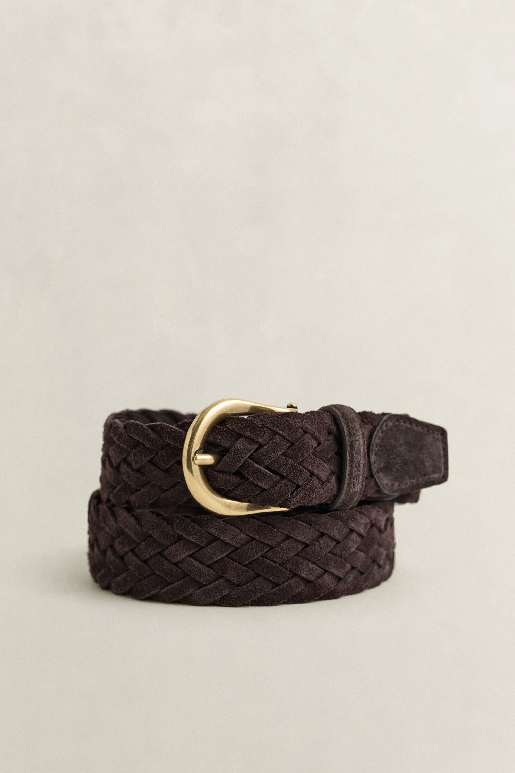 Braided Suede Belt