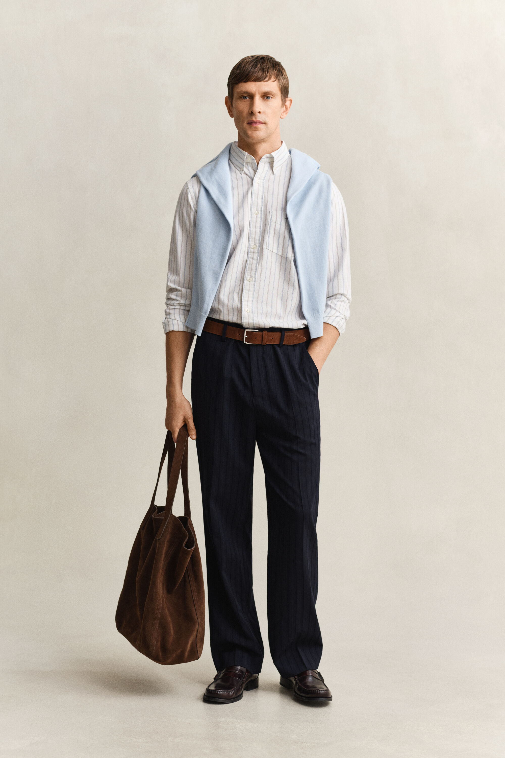 Striped Classic Oxford Shirt