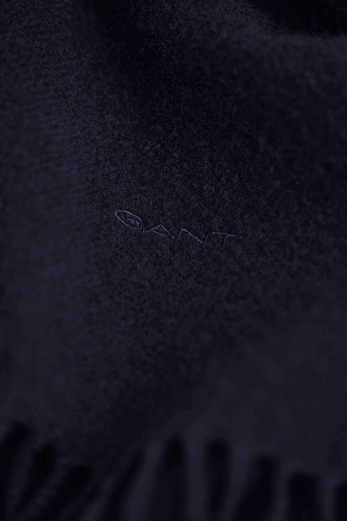 Wool Scarf — EVENING BLUE