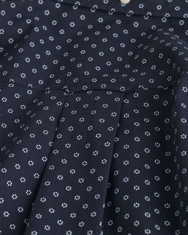 Regular Fit Micro Print Shirt