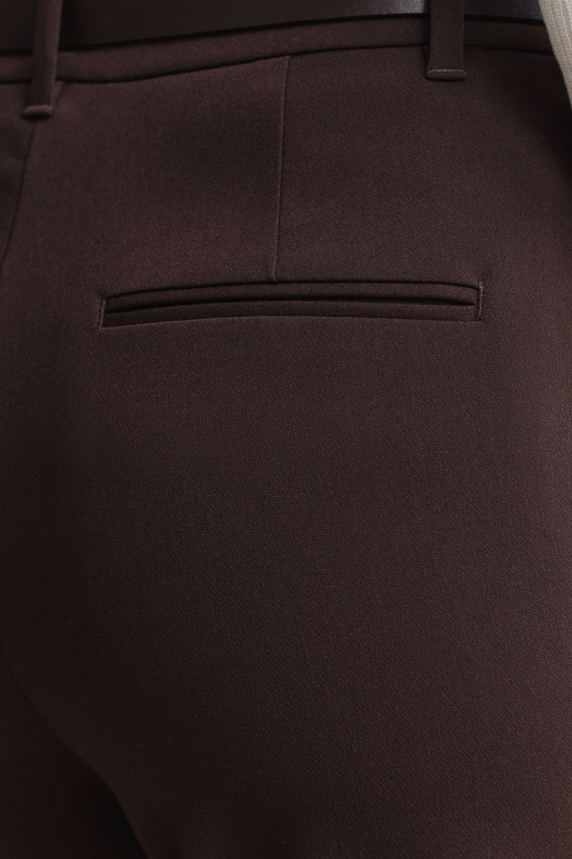 Slim Flared Slacks
