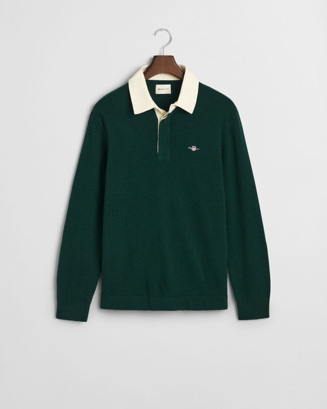 Extra Fine Lambswool Rugger