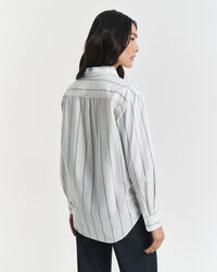 Relaxed Fit Classic Striped Oxford Shirt 