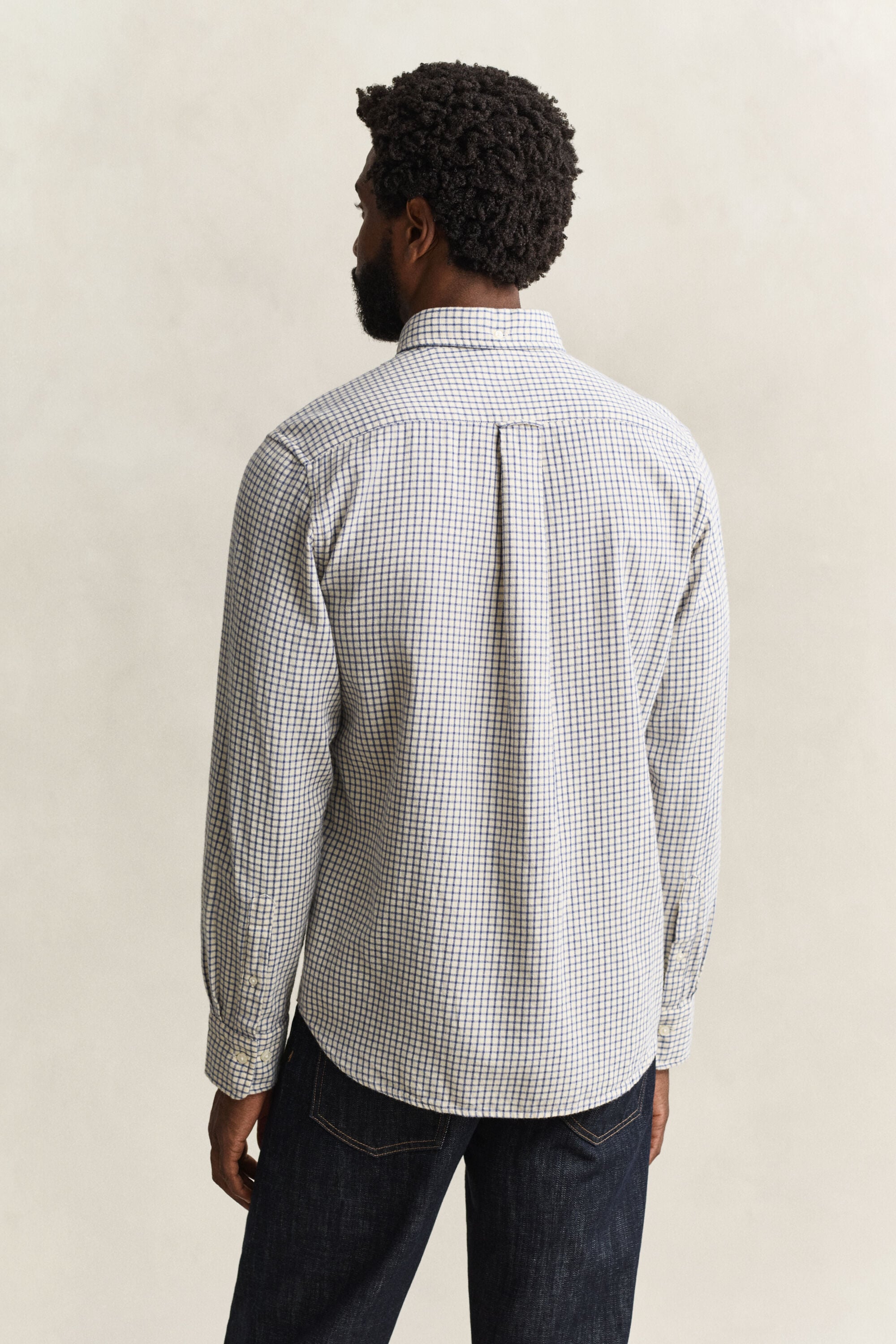Checked Windblown Flannel Shirt
