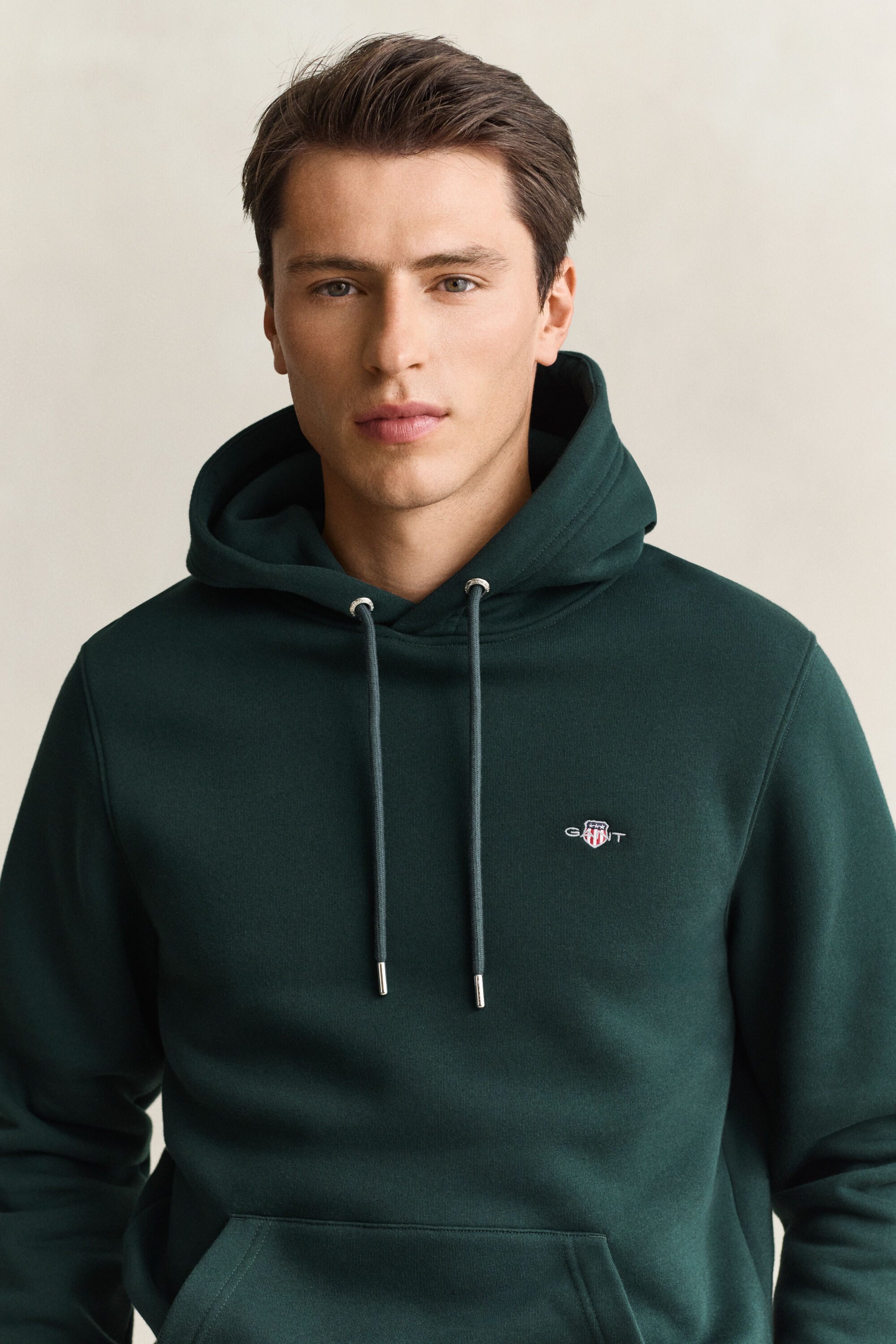 Shield Hoodie — TARTAN GREEN