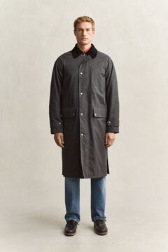 Waxed Barn Coat — DUSKY ANTHRACITE 7