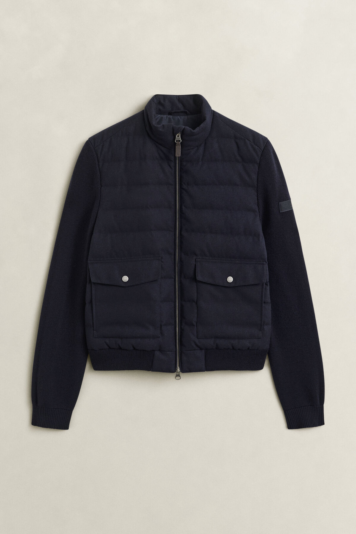 Hybrid Insulated Flannel Jacket — EVENING BLUE