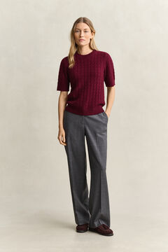 Flannel Pants — CHARCOAL MELANGE 6
