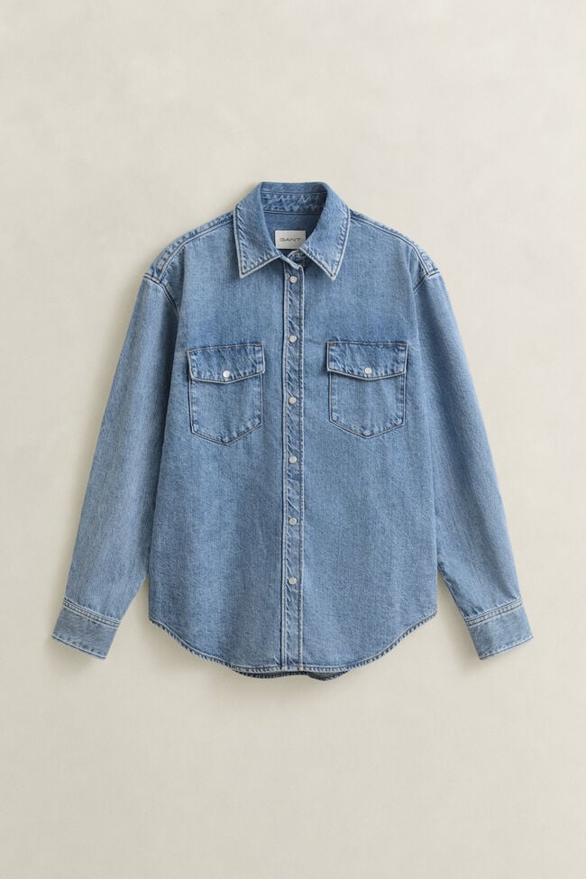 Relaxed Fit Denim Shirt