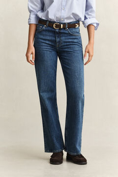 Relaxed Jeans — MID BLUE WORN IN 3