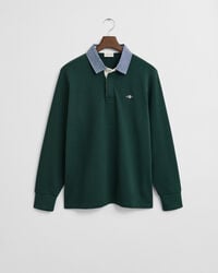 Chambray Collar Heavy Rugger