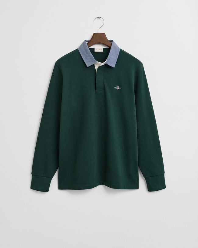 Chambray Collar Heavy Rugger