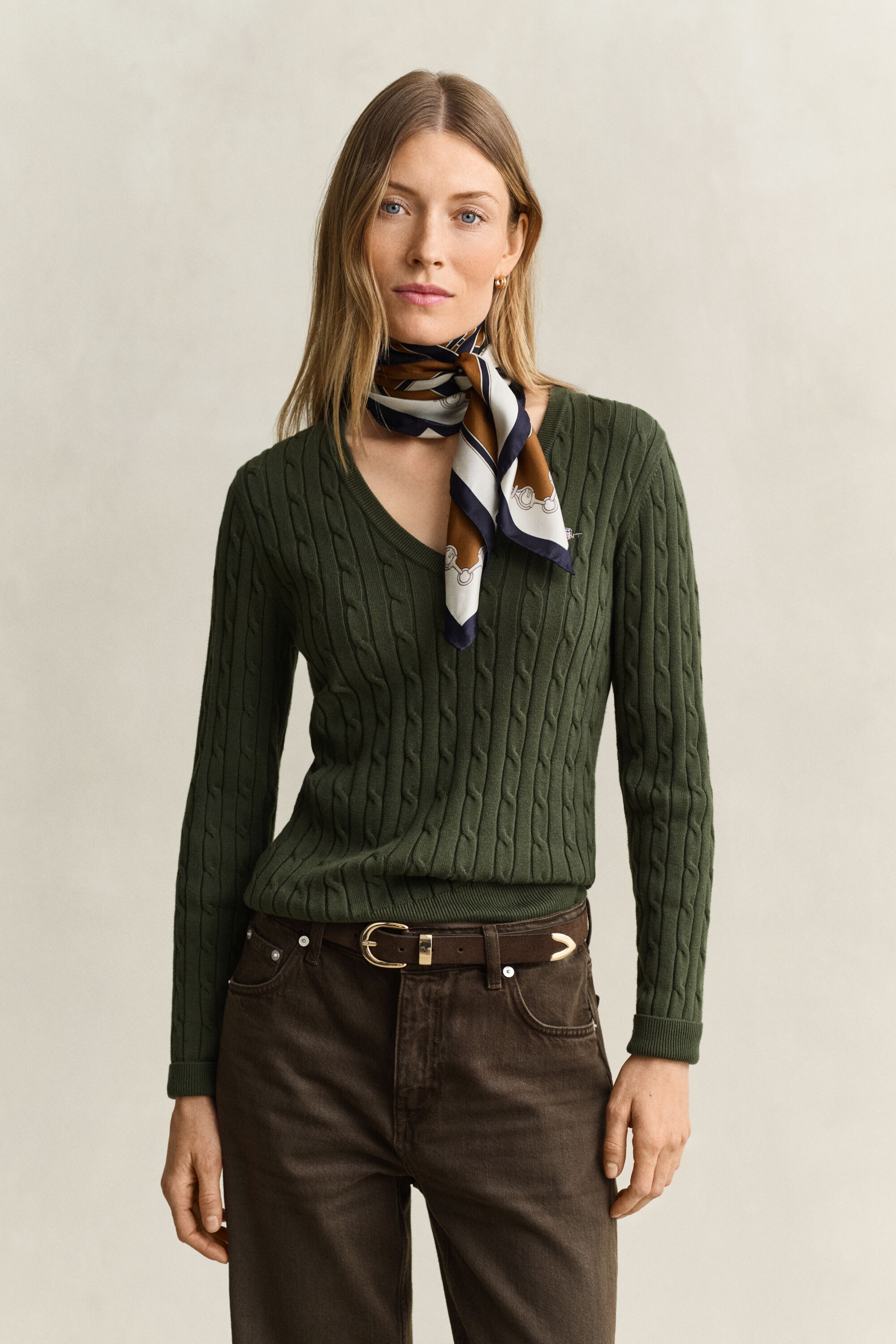 Classic Cable Knit Sweater