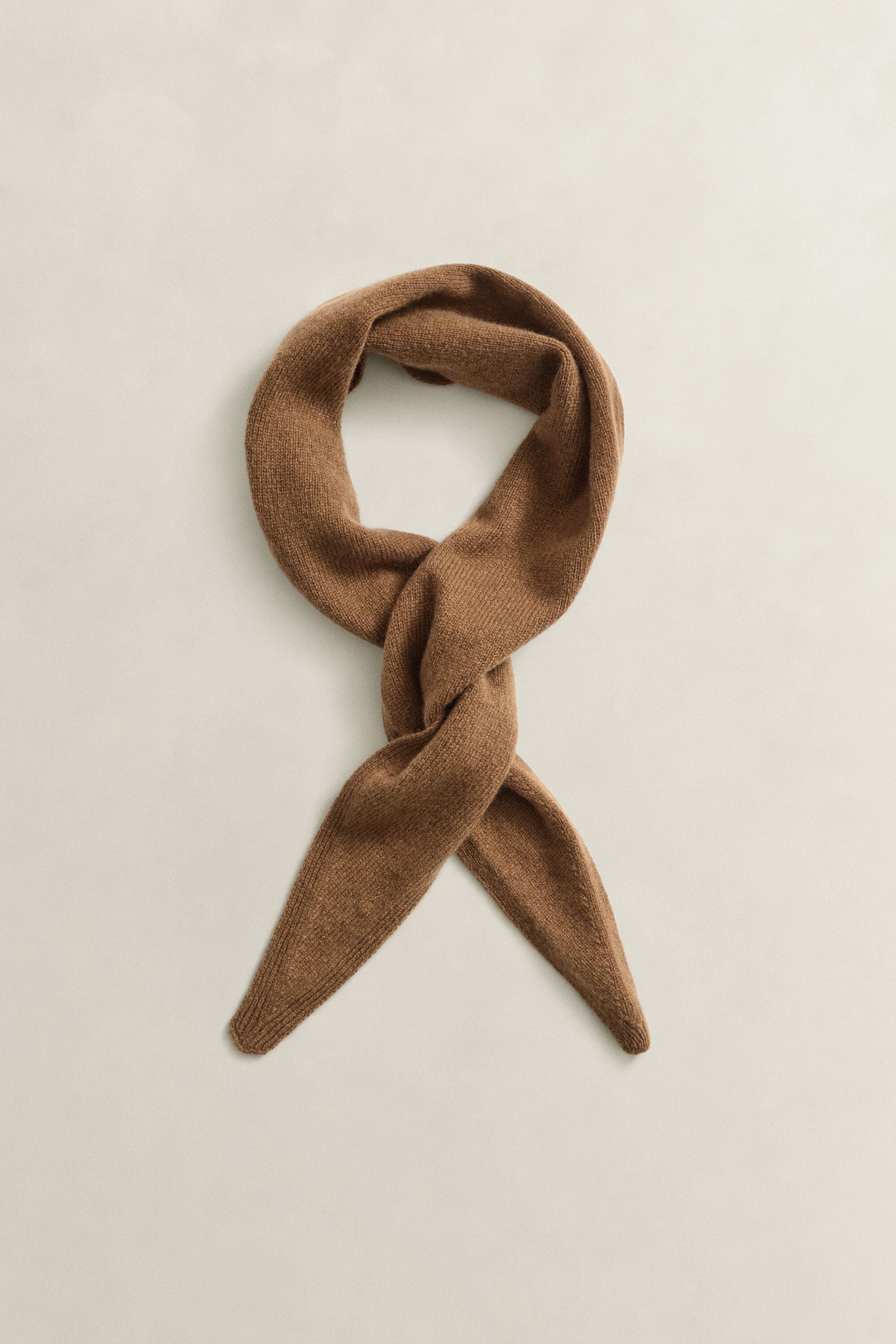 Wool Cashmere Triangle Scarf