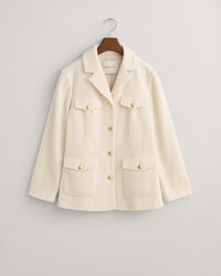 Slim Fit Textured Blazer Jacket