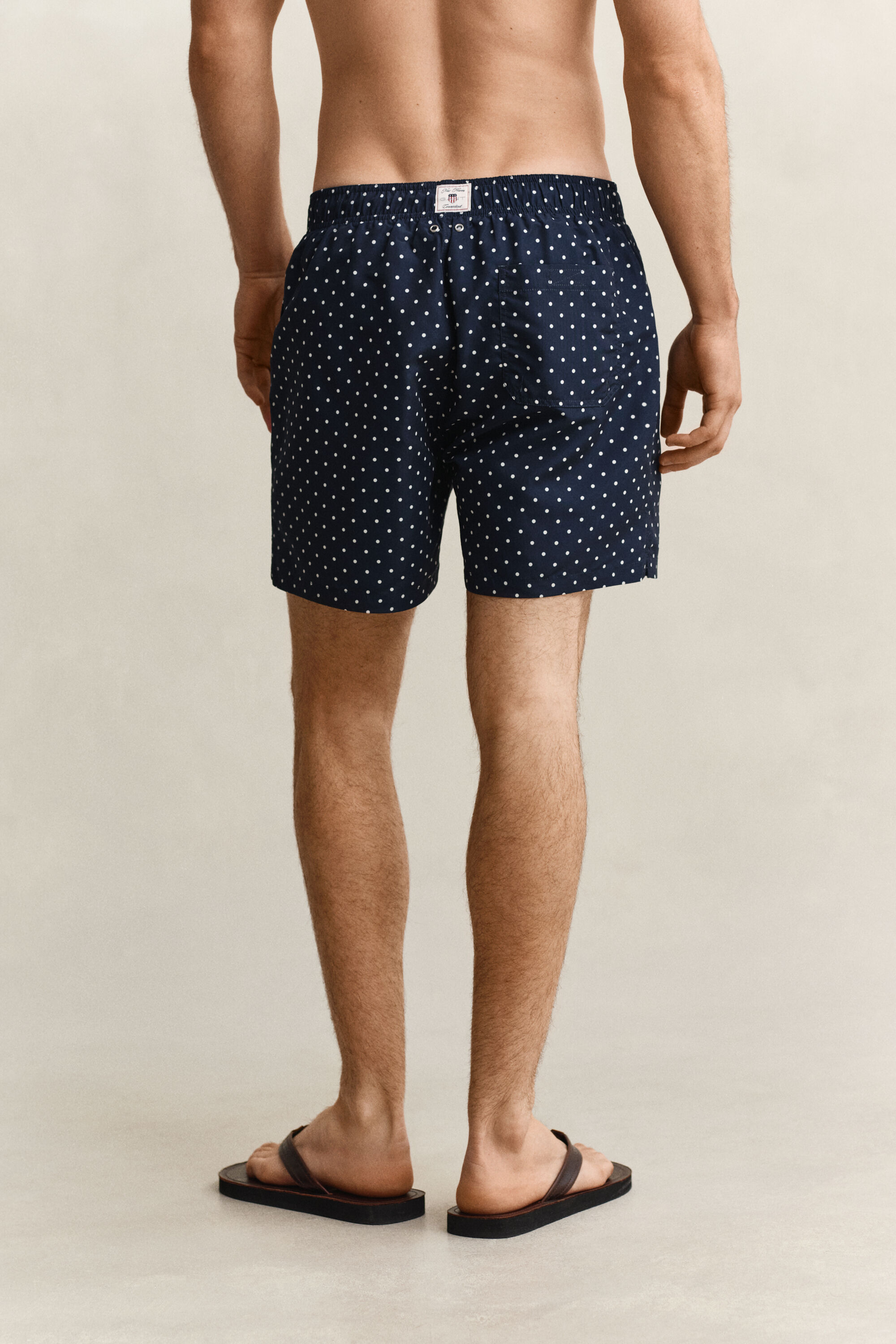 Dot Print Swim Shorts