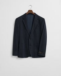 Slim Fit Two-Toned Jersey Piqué Blazer