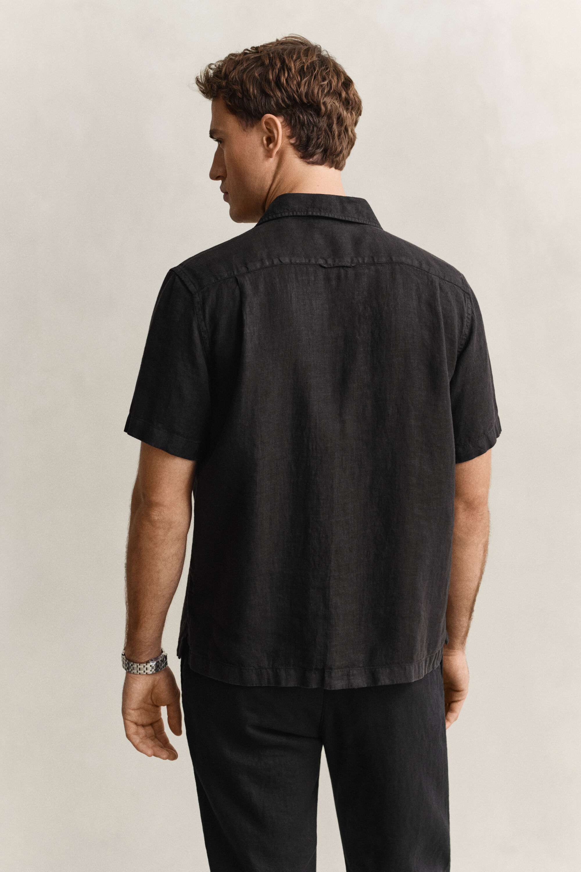 Short Sleeve Linen Shirt