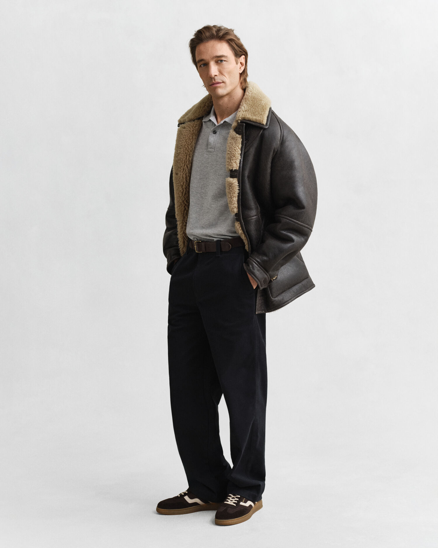 Classic Regular Polo Shirt — GREY MELANGE