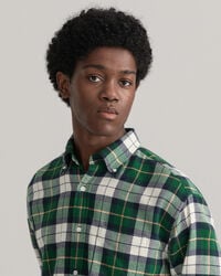Relaxed Fit Texture Check Shirt