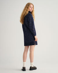 Multicolor Rollneck Dress